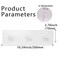2 Pack Shower Caddy Adhesive for Replacement, Strong Transparent Adhesive for Shower Caddy Sticky Pads, No Drilling for Corner Shelf Basket, Bathroom Storage Shelves, Kitchen Racks and Soap Holder